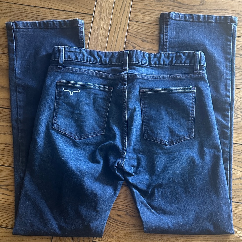 Kimes Ranch Dark Blue Boot Cut Women's Jeans